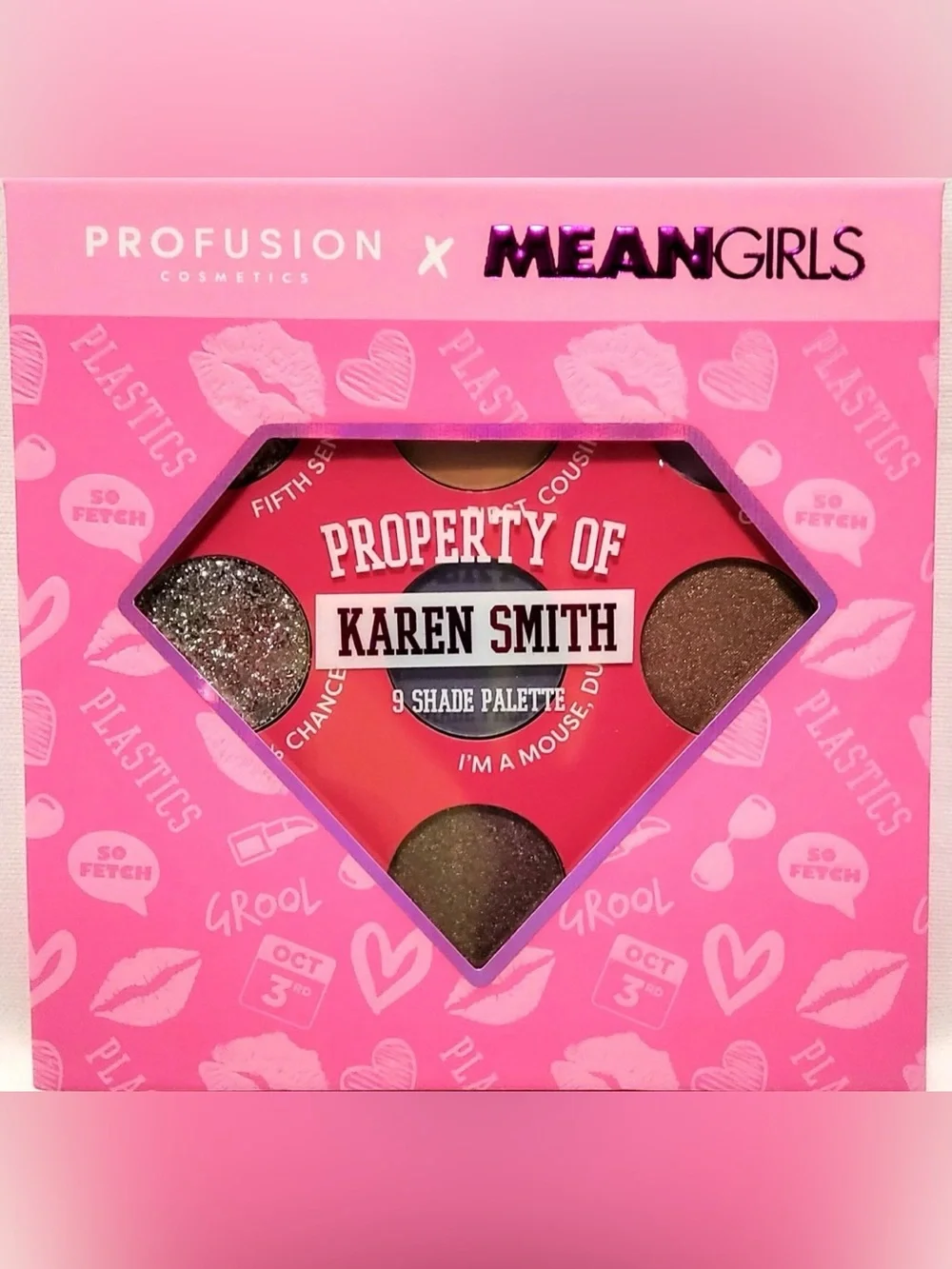 👠 Profusion x Mean Girls Karen Smith Palette